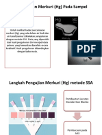 Pengukuran Merkuri (HG) Pada Sampel