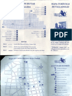 Tourist Map of Valladolid Mexico