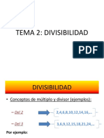 Tema2 DIVISIBILIDAD