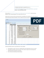 Referensi: Platform: Autocad, Excel 2007/excel 2003 Lokasi File