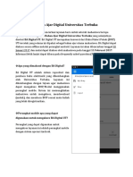 Lampiran Sosialisasi BA Digital UT 0 PDF