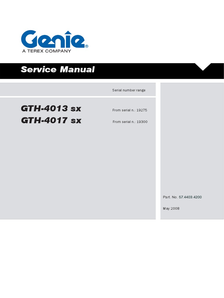 Genie Pro 88 Owners Manual