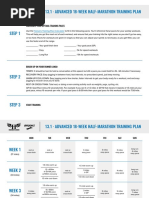 Download Half Marathon Advanced Training Plan- Miles  by BrooksRunning SN360482762 doc pdf