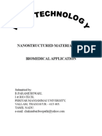 Nanostructured Materials For