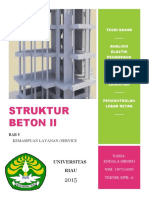 Struktur Beton Ii: Universitas Riau
