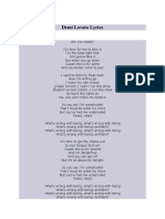 Demi Lovato ConfidentLyrics