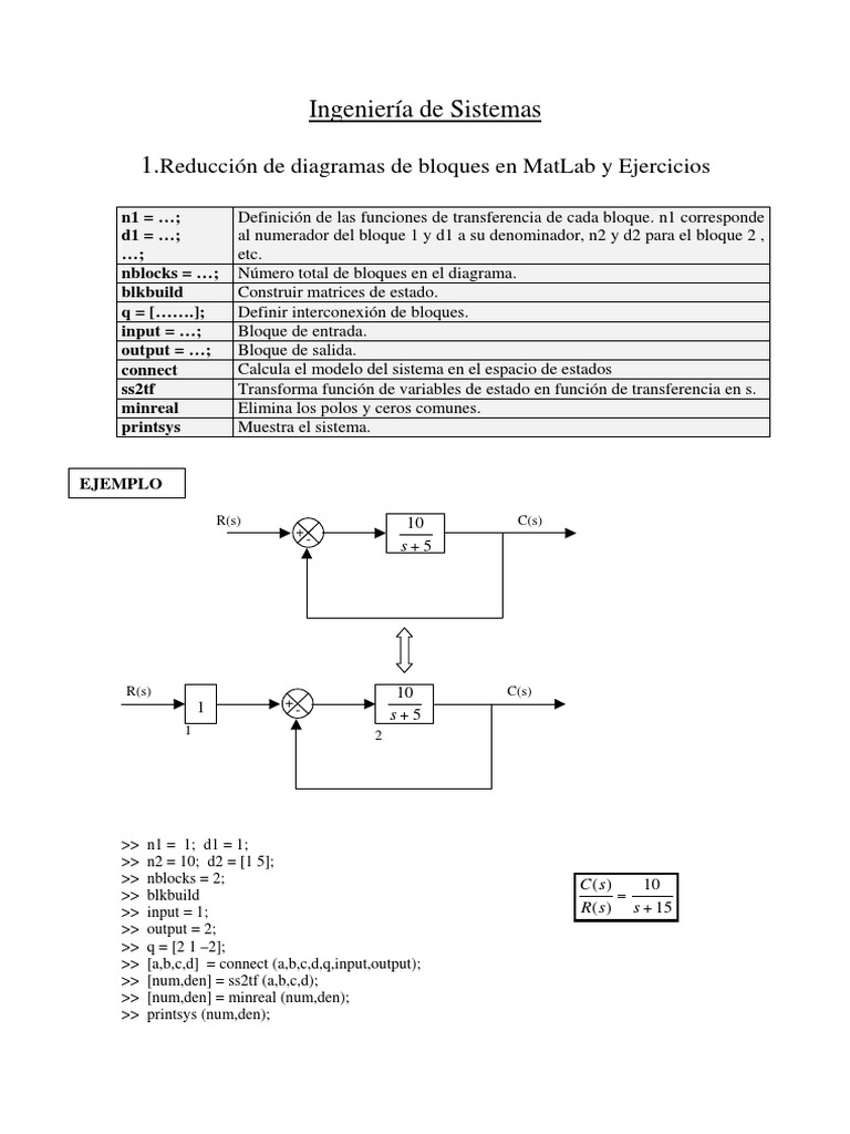 ejercicios reduccion diagrama de bloques matlab.pdf