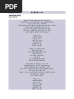 Cant A Ingles Pop Music Songs