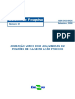 Adubação Verde Com Leguminosas em Pomares de Cajueiro Anão Precoce PDF