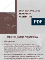 EFEK KIMIA TERHADAP KESEHATAN