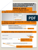 Como Crear Ruta de Aprendizaje Formacion Complementaria