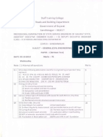 STC Professional Exam Paper 2012