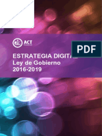 ACT Government Digital Strategy 2016 Full - En.es