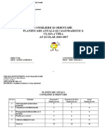 0 Planificare Dirigentie 20142015 Clasa A Viiia