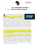 Gobierno, Exclusión Social y Conflicto en Sierra Leona