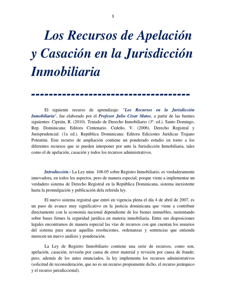 23461546Los Recursos de Apelación y Casación en La 