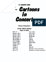 Cartoons in Concert (Arr. Gilberto Salvagni) PDF