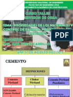 Propiedades de Los Materiales y Control de Calidad, Propiedades Del Concreto PDF