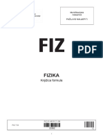 FIZIKA Formule PDF