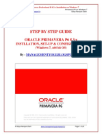 (From ManagementYogi - Blogspot.Com) Step by Step Primavera Primavera P6 8.3 Installation, Setup & Config PDF