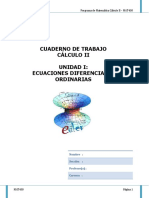 Cuaderno de Trabajo Cálculo II Unidad i