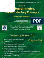 Materi Kuliah GD 3204 Fotogrametri I, Semester II - 2011/2012