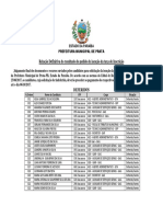 Relacao Definitiva Dos Pedidos de Isencao Da Taxa de Inscricao - Prata-Pb