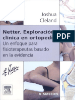 Exploracion Clinica en Ortopedia - F.H. Netter PDF