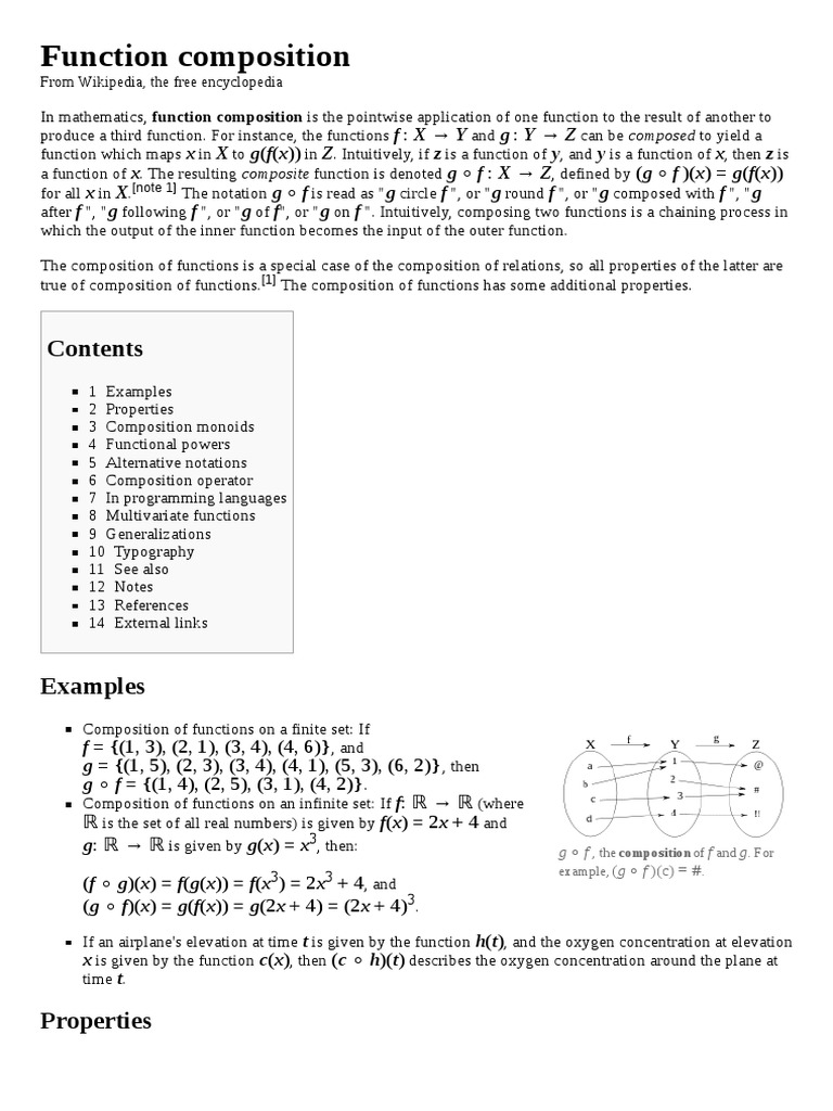 Function Composition Pdf Pdf Function Mathematics Logic