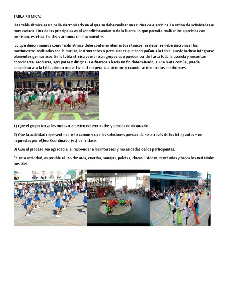 Tabla Ritmica | PDF