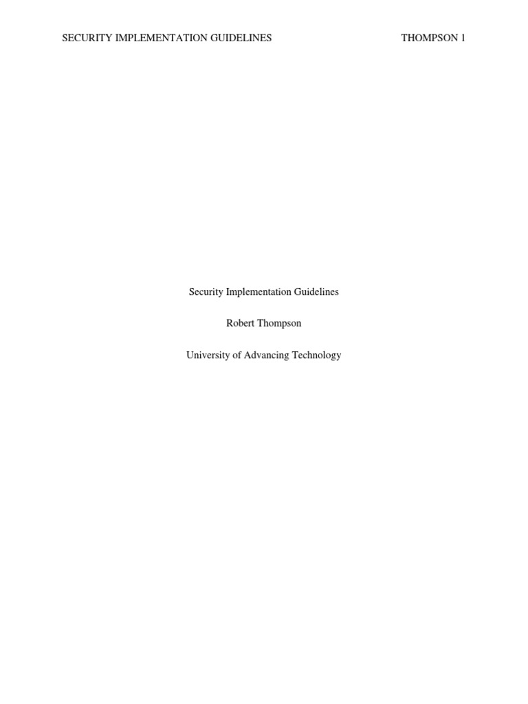 Security Guidelines for Data Center Access | PDF | Computer Security ...