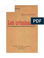 Cesar Lombroso - Los Criminales PDF