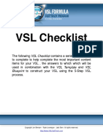 VSL Checklist Final RJ