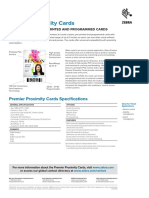 Proximity Card Product Spec Sheet en Us Gl a4