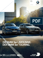 BMW 3er Limousine Touring Katalog