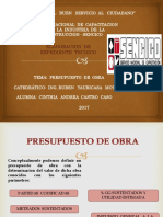 Presupuesto de Obra