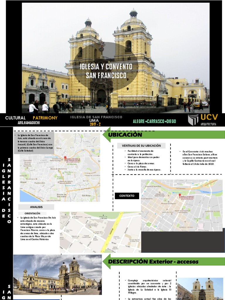 Iglesia San Francisco Lima | PDF | Iglesia (edificio) | Lima