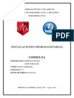 INSTALACIONES HIDROSANITARIAS