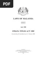 Strata Titles Act 1985