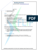Summary Banking Business PDF