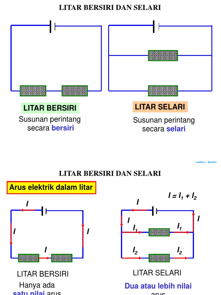 9.litar Bersiri Dan Selari | PDF | Sains & Matematika