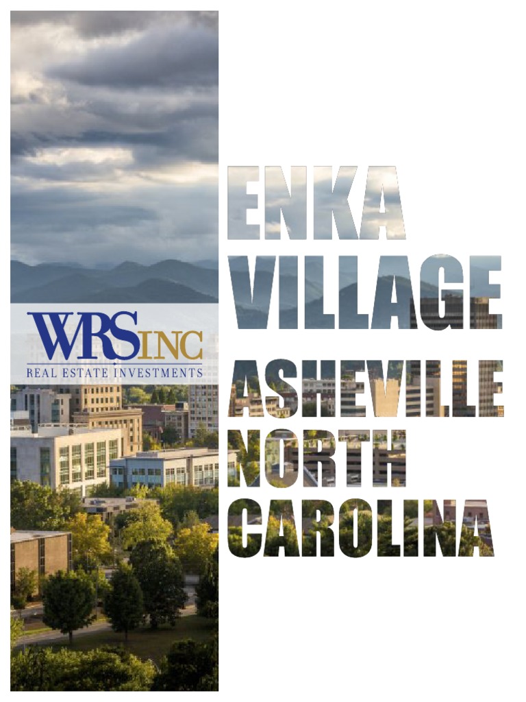 Proposed Enka Village Project in Asheville, North Carolina PDF