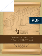 Compendio de Leyes Administrativas PDF