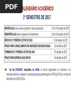 Calendario Academico 1-2017