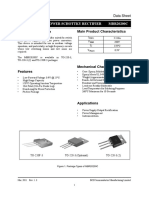 High Voltage Power Schottky Rectifier Data Sheet