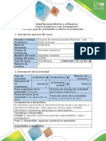 Guía de Actividades y Rúbrica de Evaluación Paso 2. Desarrollar Los Aspectos Zootécnicos Generales