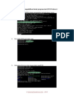 Prosedur Mengaktifkan Instal Program Dari DVD Fedora 6