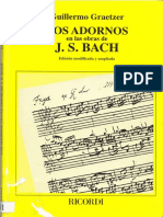 Adornos en la música de Bach
