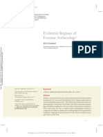 Evidential Regimes of Forensic Archaeolo