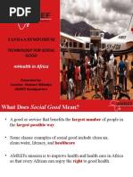 Download Caroline Mbindiyo of Amref presentation on mHealth at Tandaa Symposium on Technology for Social Good by ICT AUTHORITY SN36053373 doc pdf